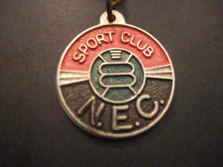 Sportclub NEC Nijmegen voetbalclub oude sleutelhanger